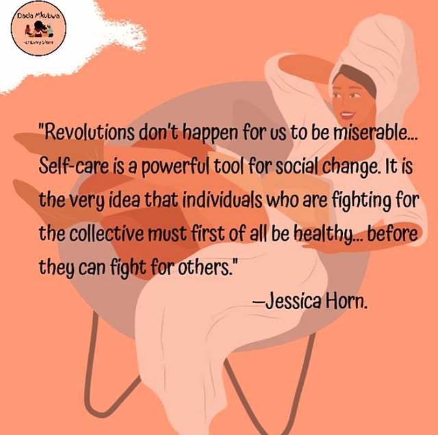 Self-Care as Social Change